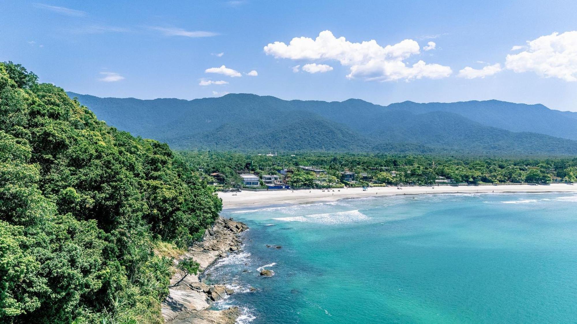 Casa Dos Passaros Na Areia A 20M Da Praia Da Baleia Com 3 Suites E 1 Dorm, Com Ar Condicionado, Wifi, Smart Tv, Cozinha Completa E Churrasqueira Sao Sebastiao  Bagian luar foto