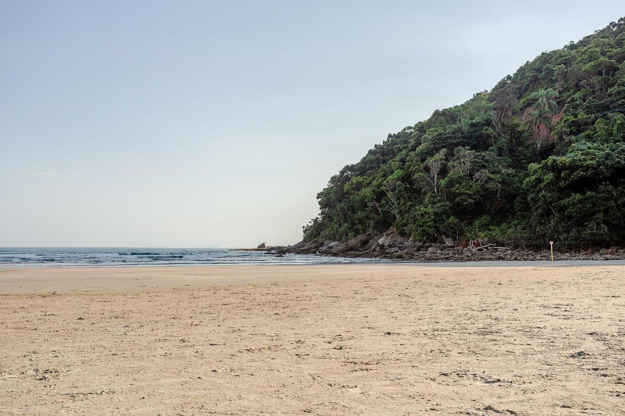 Casa Dos Passaros Na Areia A 20M Da Praia Da Baleia Com 3 Suites E 1 Dorm, Com Ar Condicionado, Wifi, Smart Tv, Cozinha Completa E Churrasqueira Sao Sebastiao  Bagian luar foto