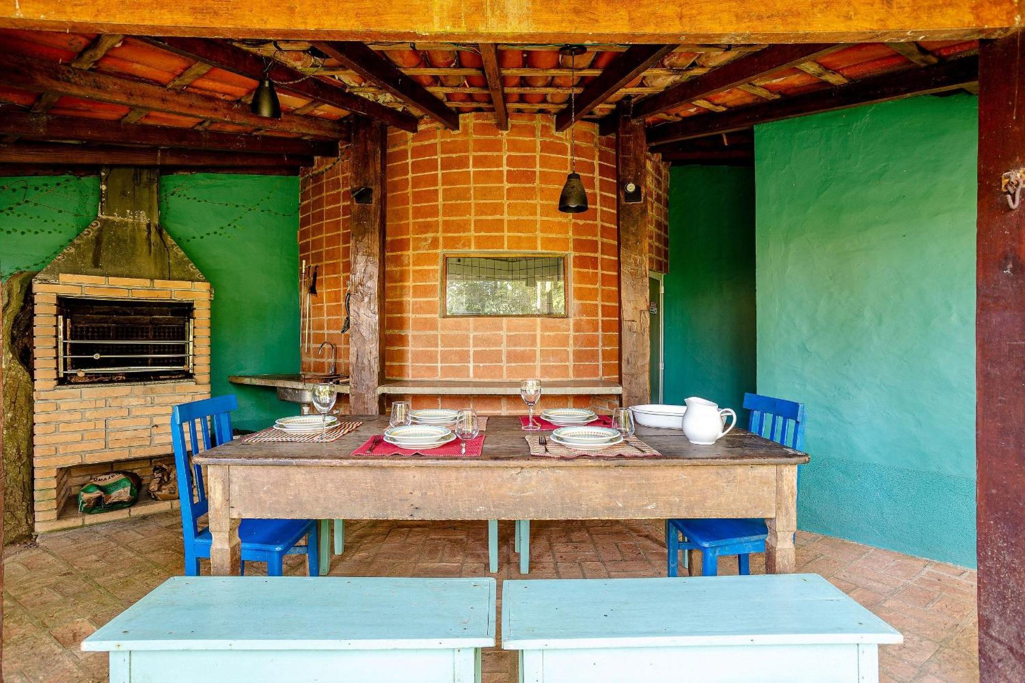 Casa Dos Passaros Na Areia A 20M Da Praia Da Baleia Com 3 Suites E 1 Dorm, Com Ar Condicionado, Wifi, Smart Tv, Cozinha Completa E Churrasqueira Sao Sebastiao  Bagian luar foto