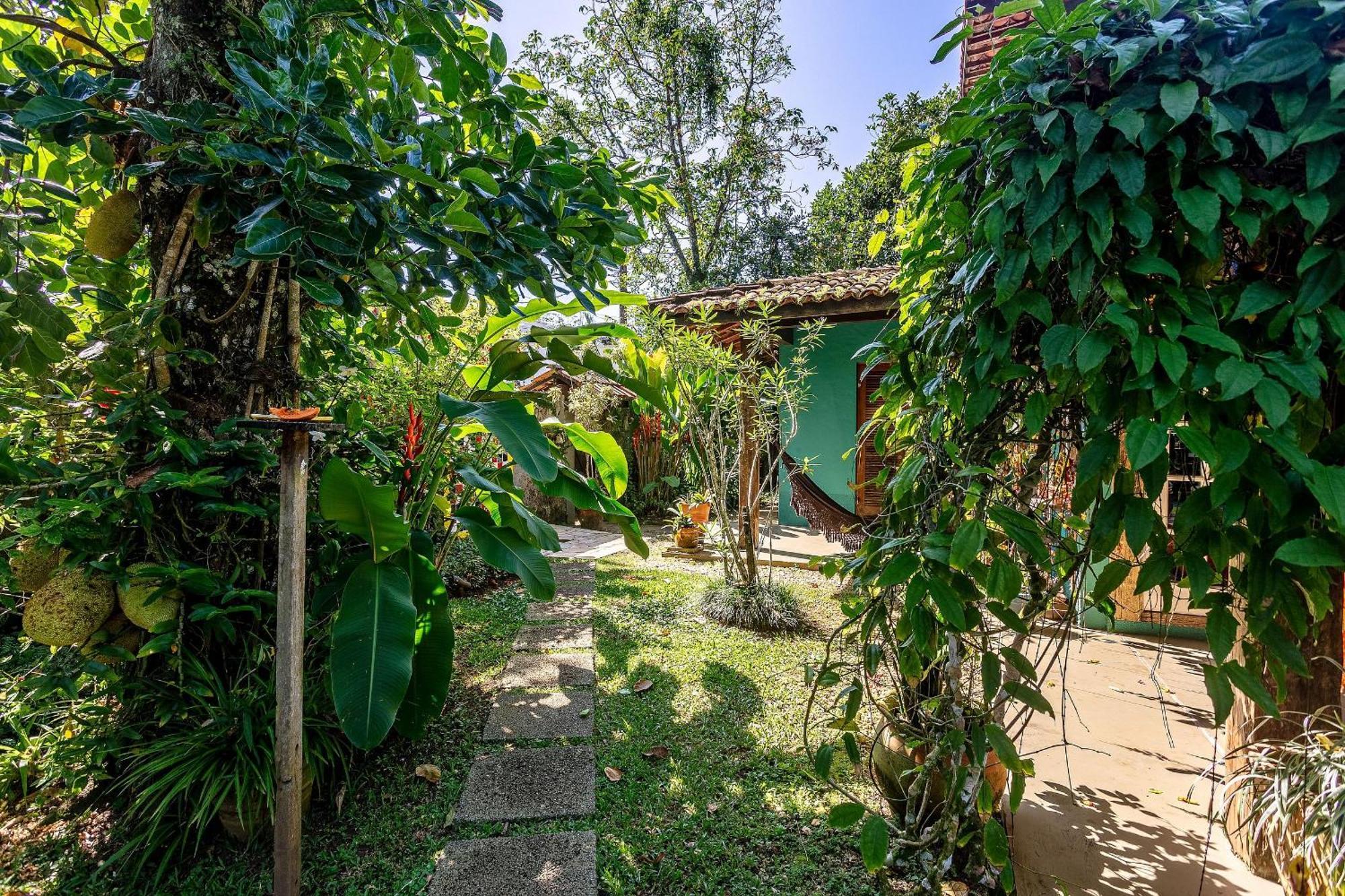 Casa Dos Passaros Na Areia A 20M Da Praia Da Baleia Com 3 Suites E 1 Dorm, Com Ar Condicionado, Wifi, Smart Tv, Cozinha Completa E Churrasqueira Sao Sebastiao  Bagian luar foto
