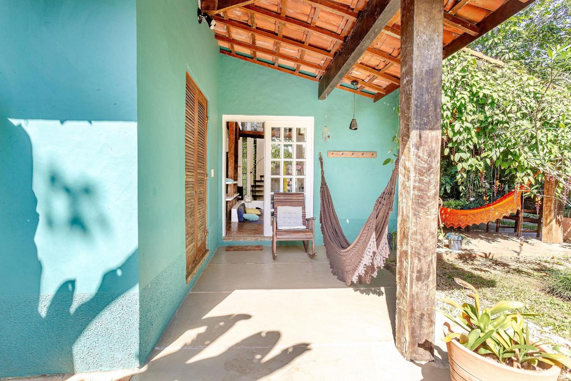 Casa Dos Passaros Na Areia A 20M Da Praia Da Baleia Com 3 Suites E 1 Dorm, Com Ar Condicionado, Wifi, Smart Tv, Cozinha Completa E Churrasqueira Sao Sebastiao  Bagian luar foto