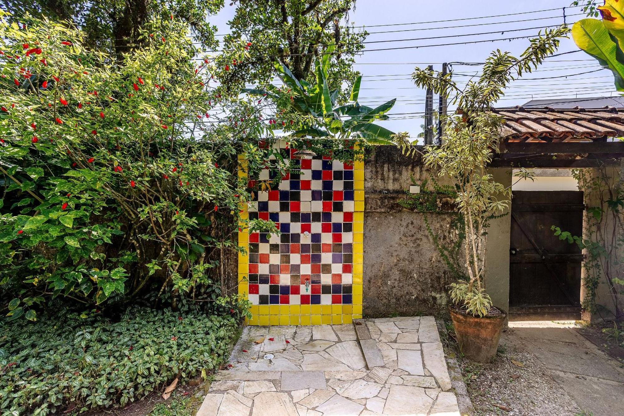 Casa Dos Passaros Na Areia A 20M Da Praia Da Baleia Com 3 Suites E 1 Dorm, Com Ar Condicionado, Wifi, Smart Tv, Cozinha Completa E Churrasqueira Sao Sebastiao  Bagian luar foto