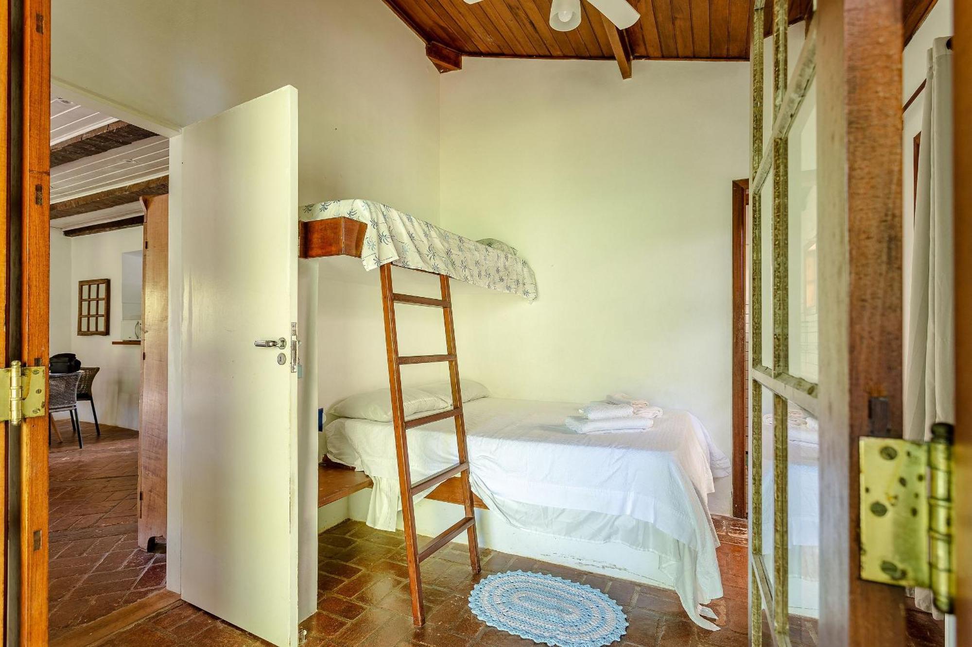 Casa Dos Passaros Na Areia A 20M Da Praia Da Baleia Com 3 Suites E 1 Dorm, Com Ar Condicionado, Wifi, Smart Tv, Cozinha Completa E Churrasqueira Sao Sebastiao  Bagian luar foto