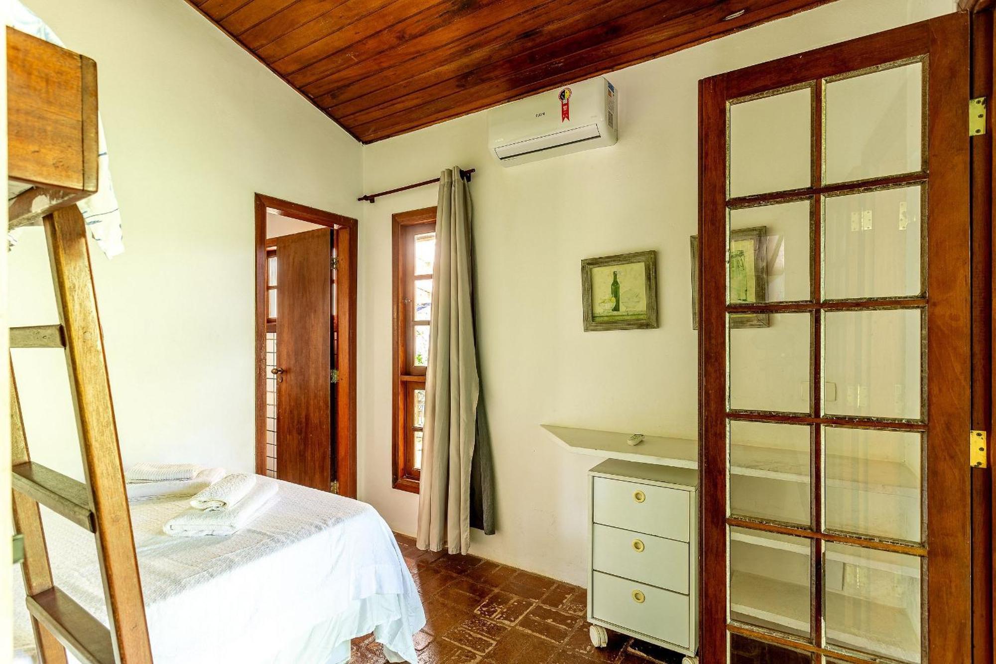 Casa Dos Passaros Na Areia A 20M Da Praia Da Baleia Com 3 Suites E 1 Dorm, Com Ar Condicionado, Wifi, Smart Tv, Cozinha Completa E Churrasqueira Sao Sebastiao  Bagian luar foto