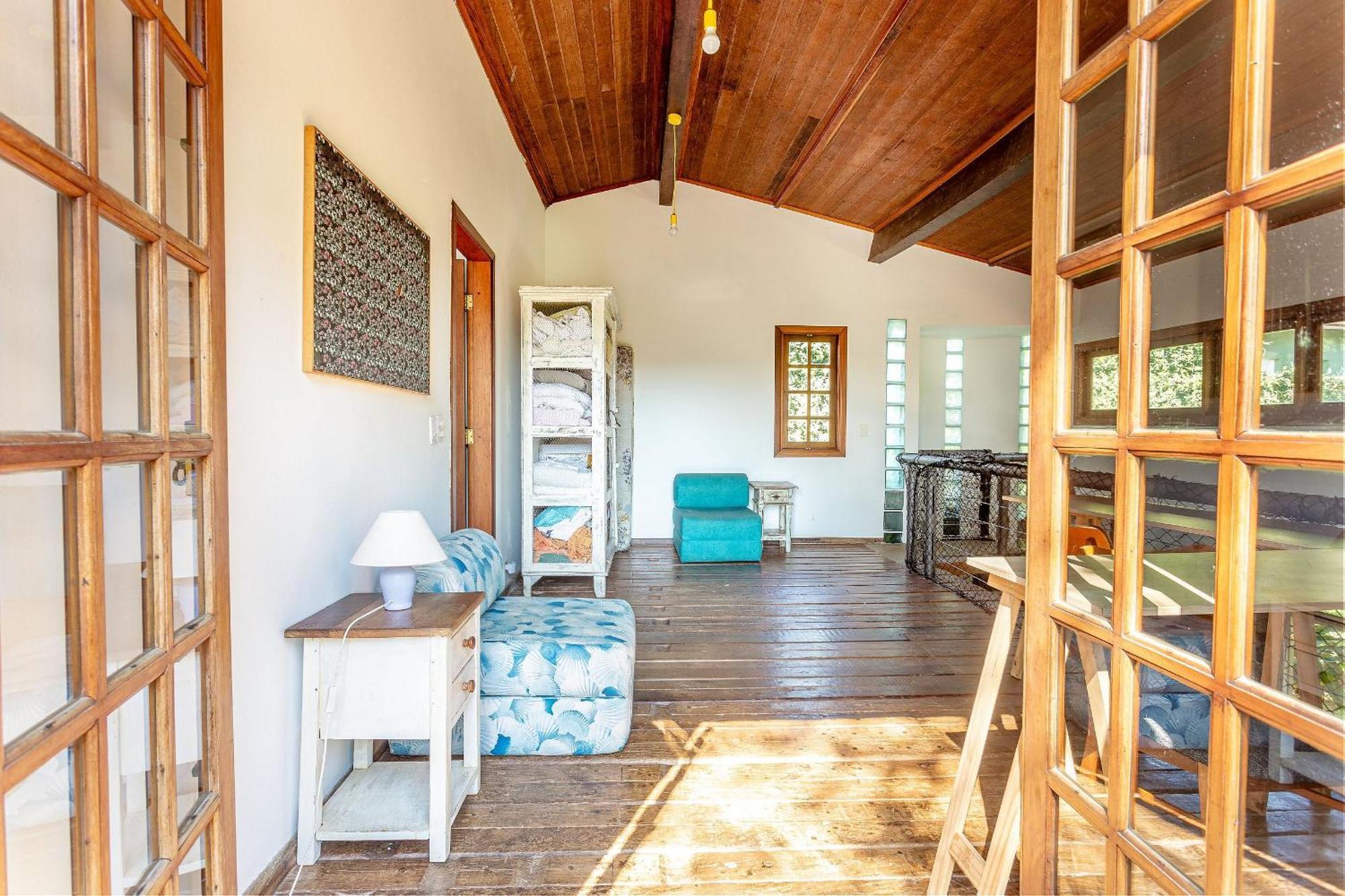 Casa Dos Passaros Na Areia A 20M Da Praia Da Baleia Com 3 Suites E 1 Dorm, Com Ar Condicionado, Wifi, Smart Tv, Cozinha Completa E Churrasqueira Sao Sebastiao  Bagian luar foto