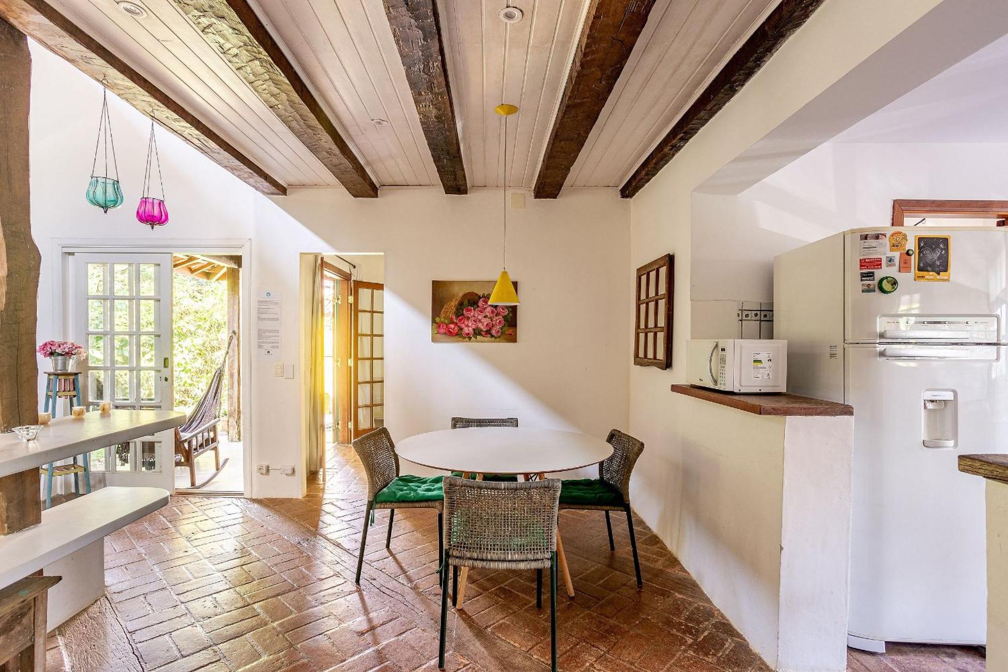 Casa Dos Passaros Na Areia A 20M Da Praia Da Baleia Com 3 Suites E 1 Dorm, Com Ar Condicionado, Wifi, Smart Tv, Cozinha Completa E Churrasqueira Sao Sebastiao  Bagian luar foto