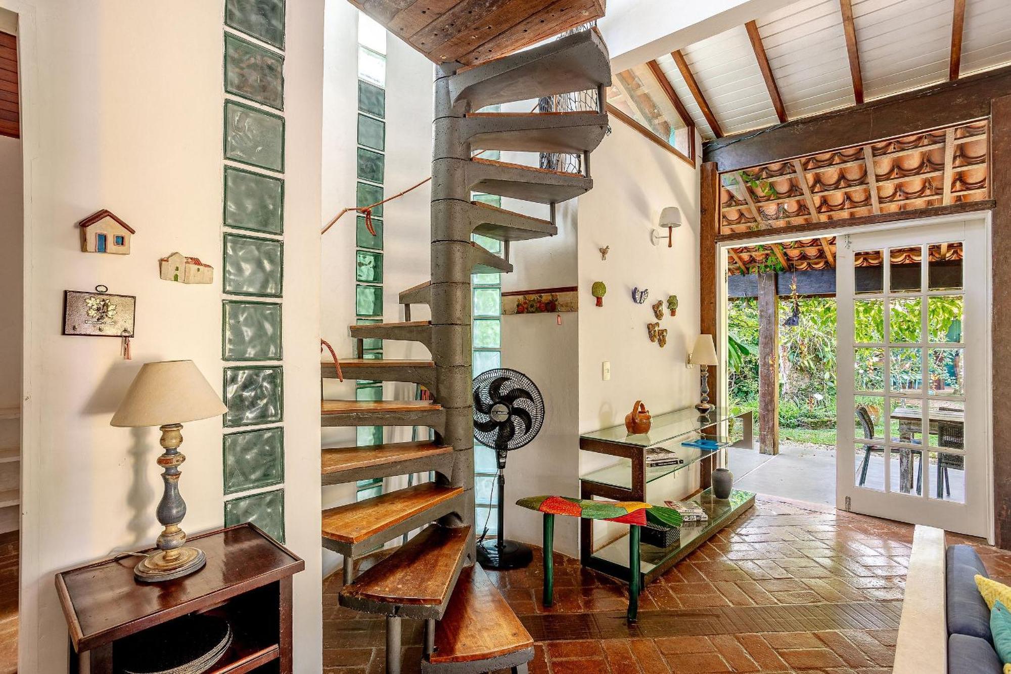 Casa Dos Passaros Na Areia A 20M Da Praia Da Baleia Com 3 Suites E 1 Dorm, Com Ar Condicionado, Wifi, Smart Tv, Cozinha Completa E Churrasqueira Sao Sebastiao  Bagian luar foto