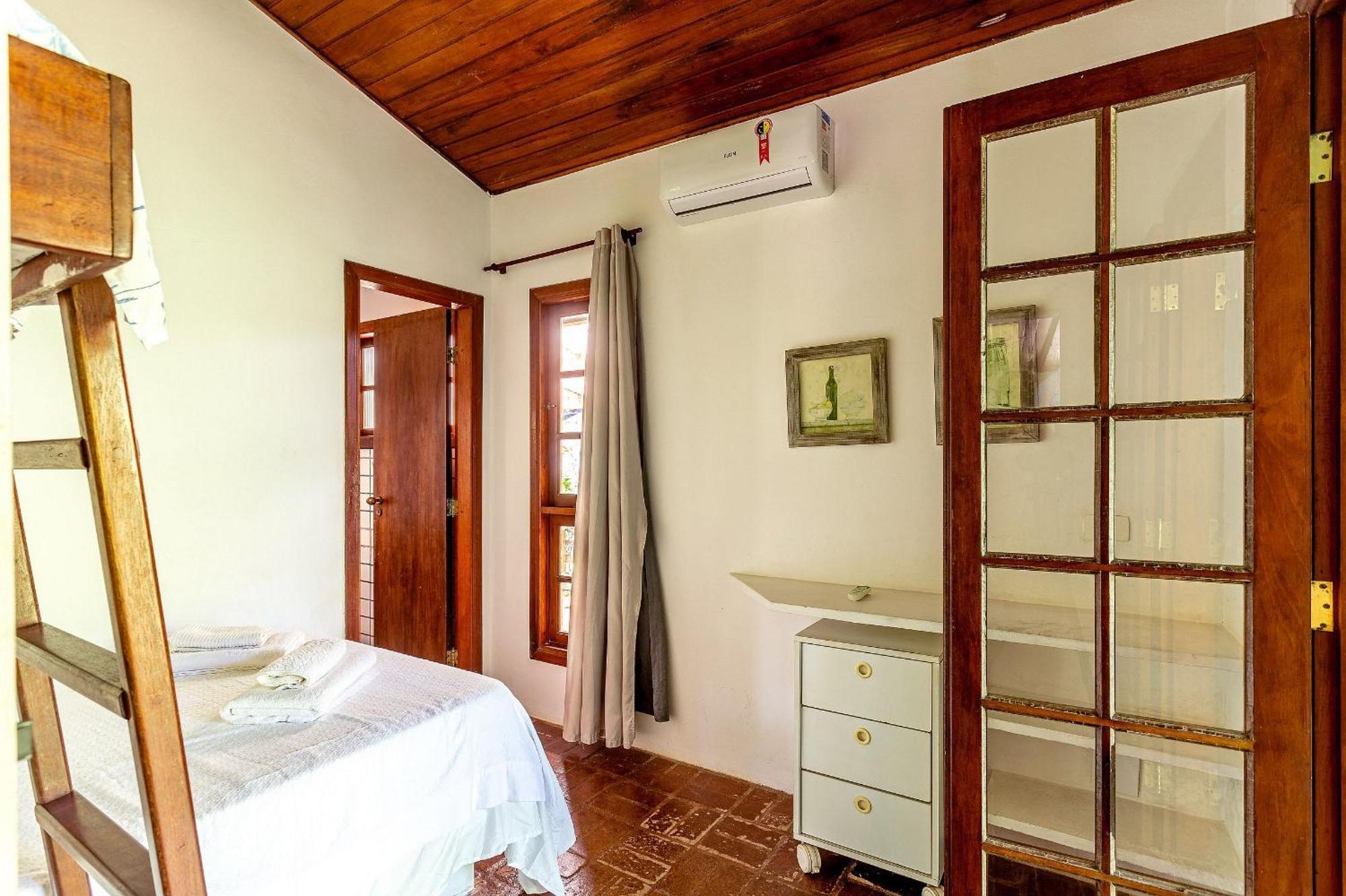 Casa Dos Passaros Na Areia A 20M Da Praia Da Baleia Com 3 Suites E 1 Dorm, Com Ar Condicionado, Wifi, Smart Tv, Cozinha Completa E Churrasqueira Sao Sebastiao  Bagian luar foto