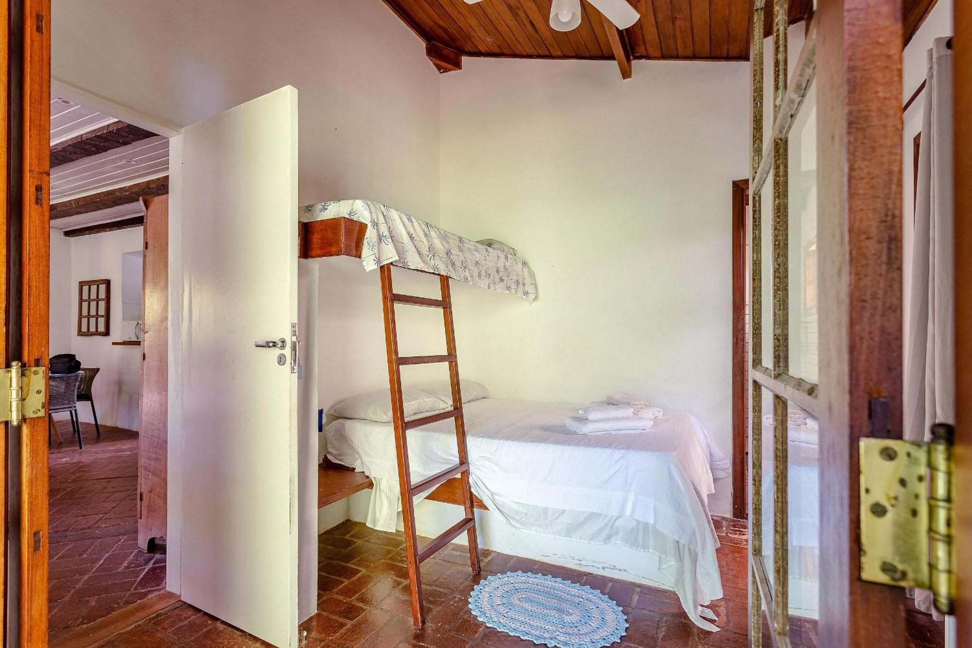 Casa Dos Passaros Na Areia A 20M Da Praia Da Baleia Com 3 Suites E 1 Dorm, Com Ar Condicionado, Wifi, Smart Tv, Cozinha Completa E Churrasqueira Sao Sebastiao  Bagian luar foto