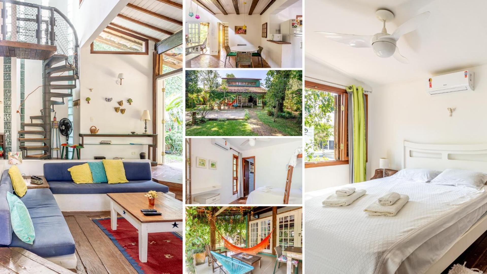 Casa Dos Passaros Na Areia A 20M Da Praia Da Baleia Com 3 Suites E 1 Dorm, Com Ar Condicionado, Wifi, Smart Tv, Cozinha Completa E Churrasqueira Sao Sebastiao  Bagian luar foto